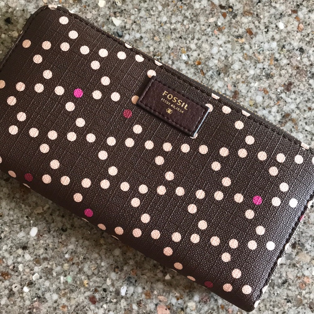 Full zip Fossil wallet